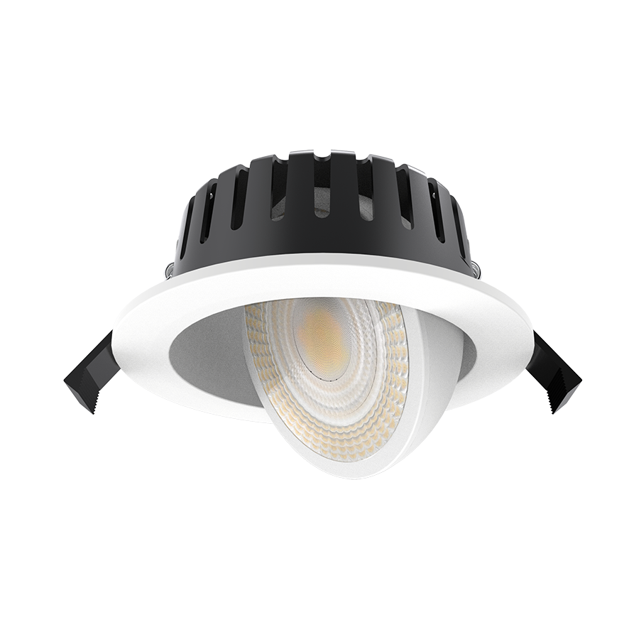 90mm, Gimbal 10W Downlight, CCT, IP65