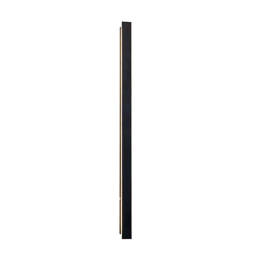1m Black Linear Wall Light