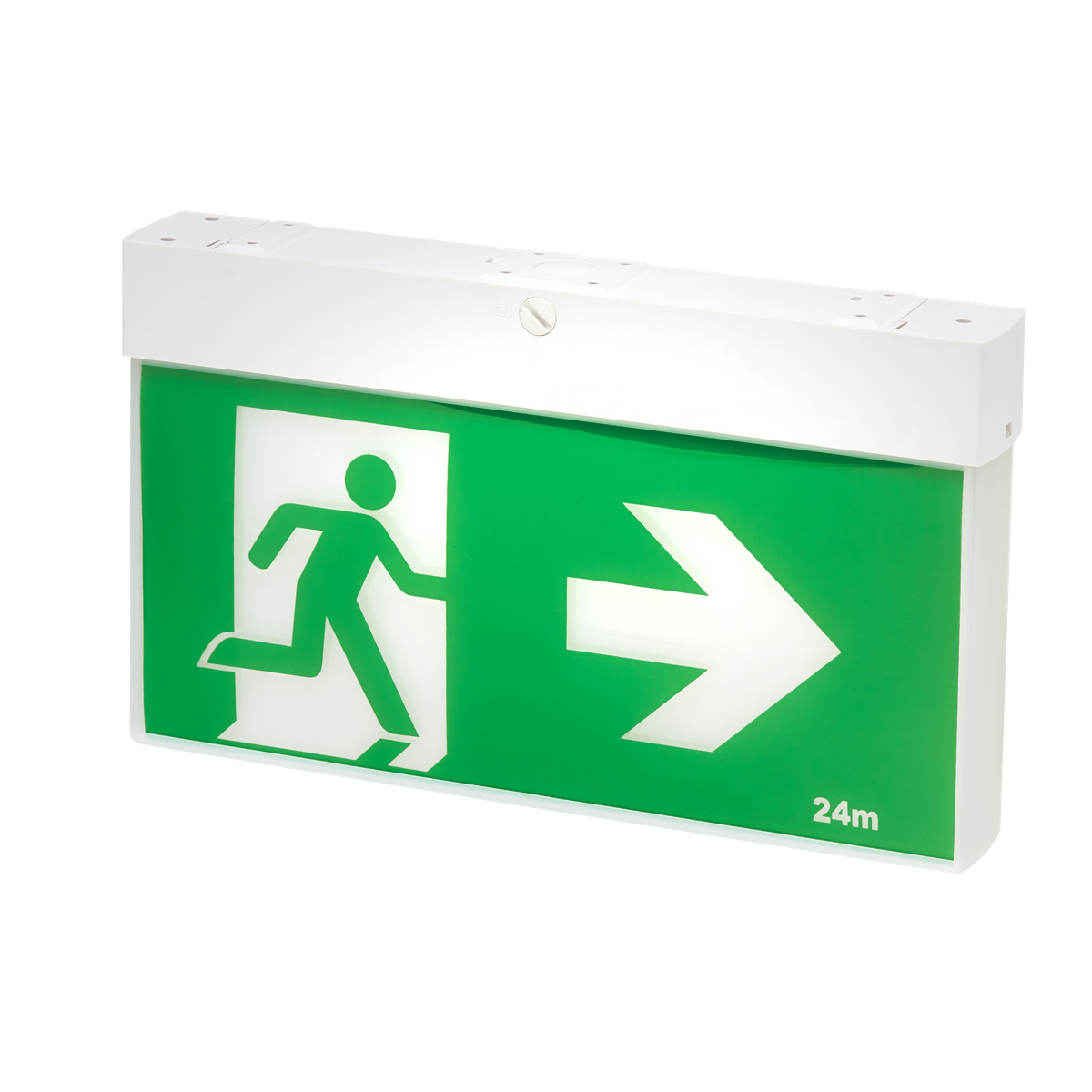 Emergency Exit Light Signage, Ceiling/Wall Mountable