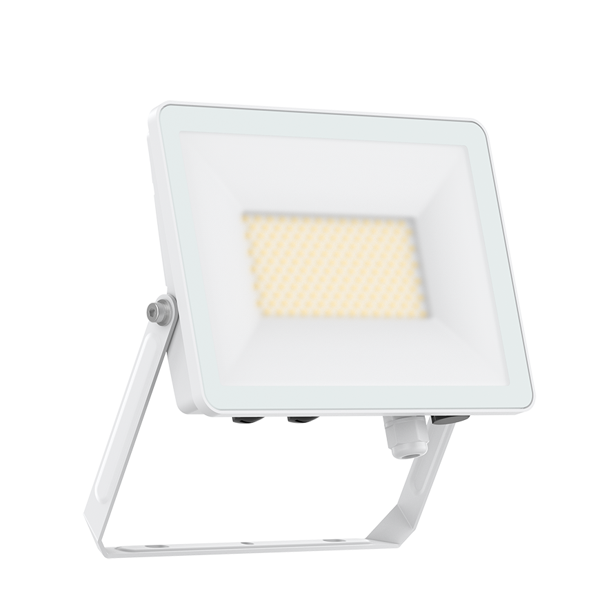 50W SLIM WHITE CCT FLOODLIGHT / SENSOR