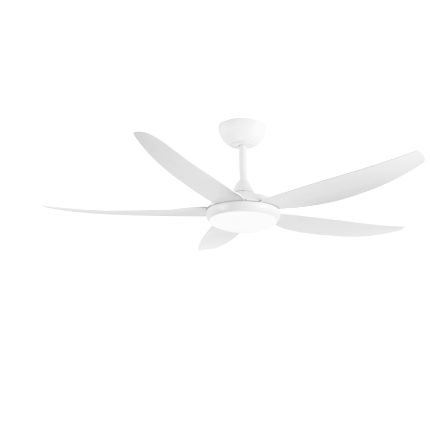 Amari 56" Fan White or Black 5-Blade with CCT Light