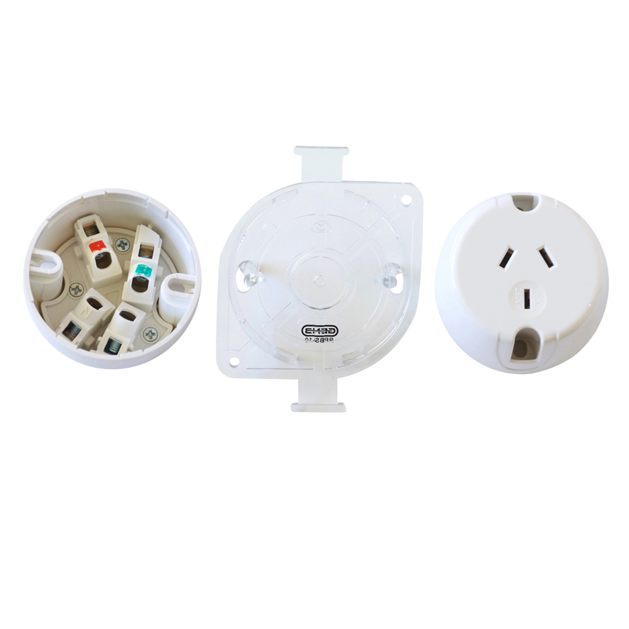 Surface Socket Outlet Plug Base