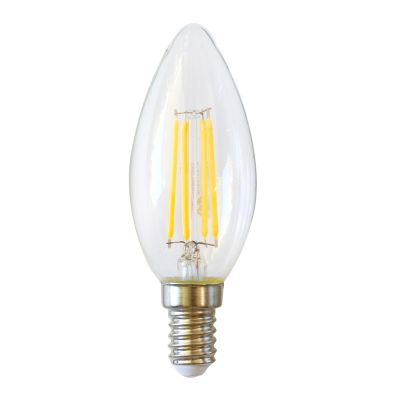 2/4W LED FILAMENT CANDLE BULB 