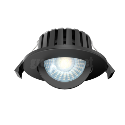 7W BLACK GIMBAL DOWNLIGHT DIMMABLE IP65