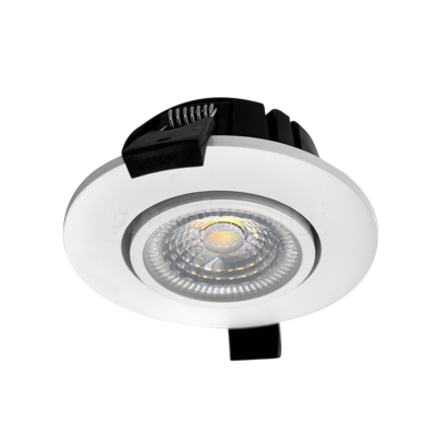 7W WHITE GIMBAL DOWNLIGHT DIMMABLE IP65