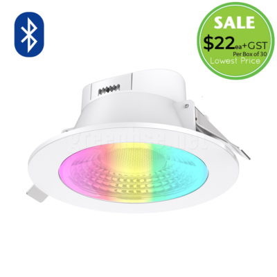 9W SMART RGBW LOW GLARE BLUETOOTH DOWNLIGHT