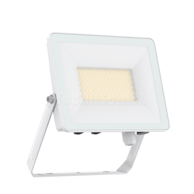 50W SLIM WHITE CCT FLOODLIGHT / SENSOR