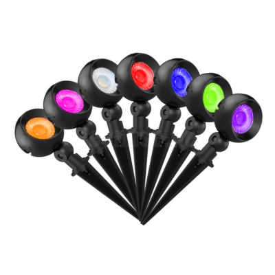 10W LED GARDEN LIGHT - RGB/NATURAL OR WARM WHITE