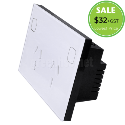Smart Crystal Touch Wall Socket (GPO)