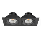 83mm 15W/8W Gimbal Low Glare Square Downlights
