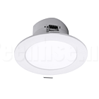 90mm 8W Downlight, Tricolour, White