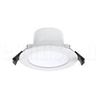 90mm 8W Downlight, Tricolour, White