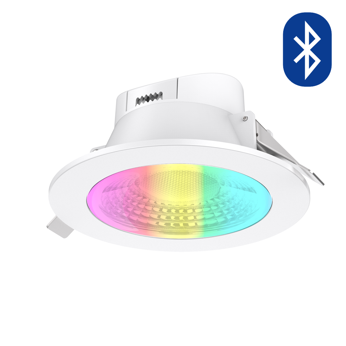 90mm 9W Downlight, RGBW, Low Glare Bluetooth
