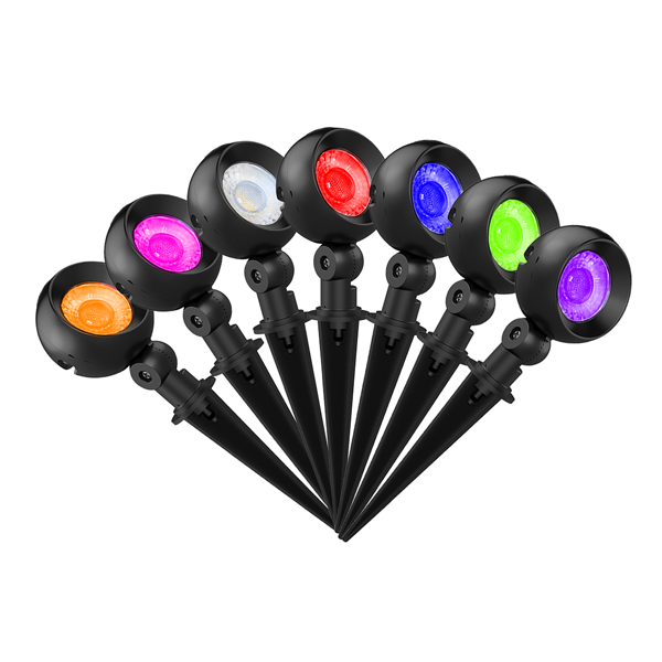 10W LED Garden Light, RGB
