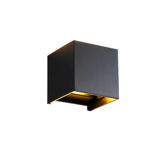 10w/6w LED Wall Light, CCT, Black