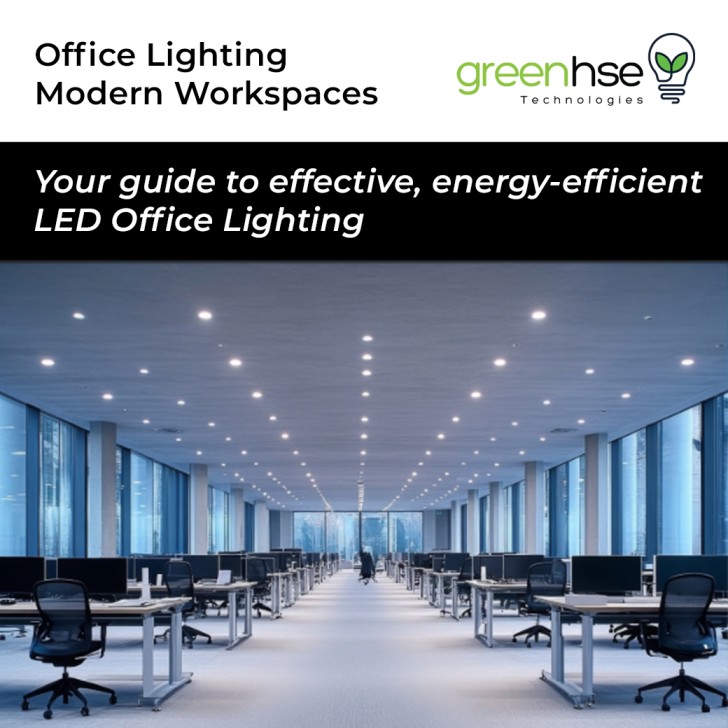 Energy-Efficient LED Office Lighting for Modern Workspaces