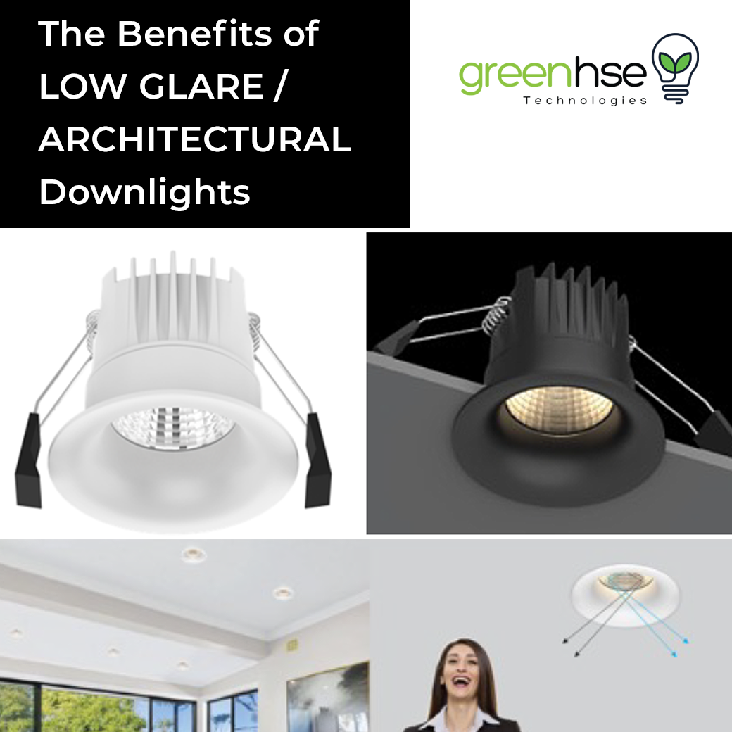 Benefits of Low Glare/Architectural Downlights in Perth