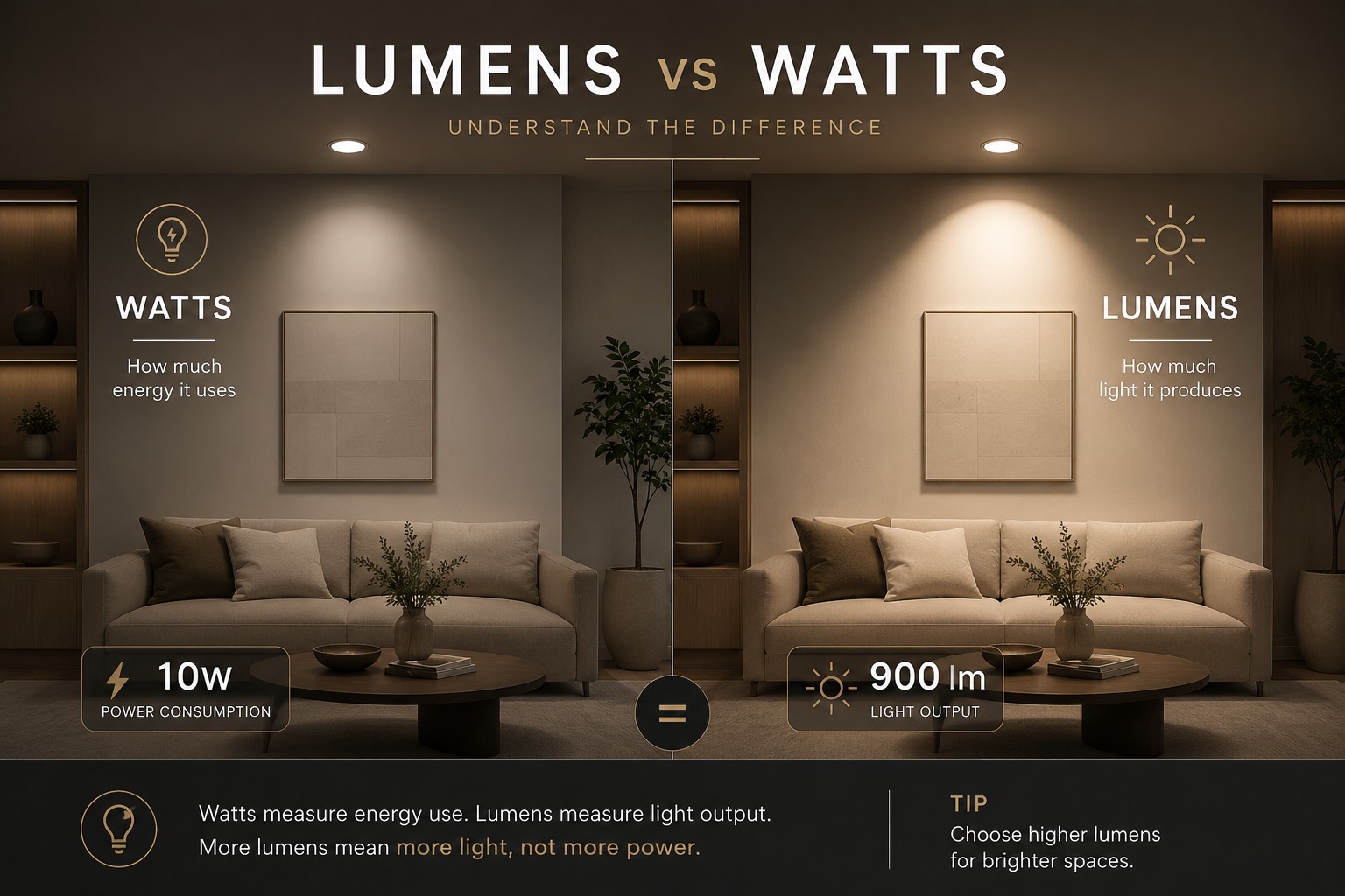 Lumens vs Watts: What's the Difference? Greenhse Technologies
