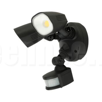 Outside floodlight top with sensor